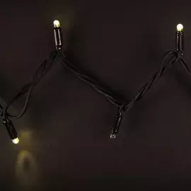 Электрогирлянда уличная Star Trading System LED с миганием теплый белый свет без стартового шнура