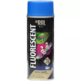 Эмаль аэрозольная INRAL Fluorescent Синяя 400 мл 26-7-5-002
