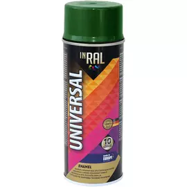 Эмаль аэрозольная INRAL Universal Зеленая RAL6029 400 мл 26-7-6-035