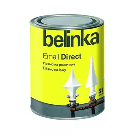 Эмаль по ржавчине Belinka Email Direct Серая 0,75 л