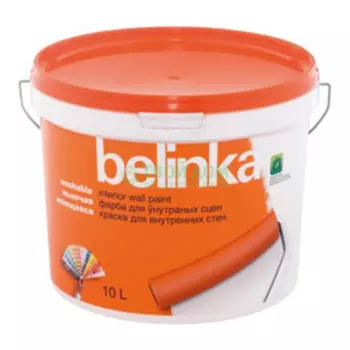 Эмаль Belinka Моющаяся b3 9,3л