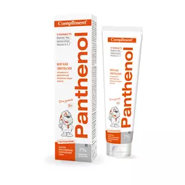 Эмульсия мягкая охлаждающая Compliment Panthenol Пантенол для детей от ожогов 75 мл