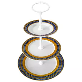 Этажерка 3-х ярусная Thun Cairo Сине-желтые полоски