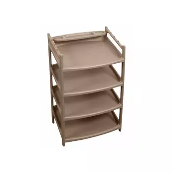 Этажерка Profit House Rambai серая 4 полки