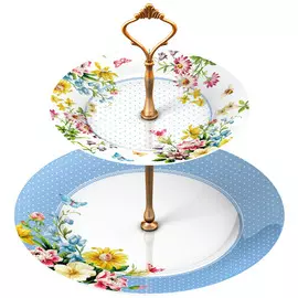 Этажерка сервировочная Creative Tops Английский Сад 2-ух ярусная 19-26 см