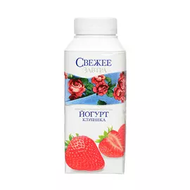 Йогурт Большая кружка Свежий Клубника 1,9% 330 г