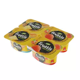 Йогурт Campina Fruttis Клубник, ананас, дыня 3% 110 г