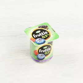 Йогурт Campina Fruttis Легкий Лесные ягоды, ананас, дыня 0,1% 110 г