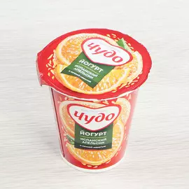 Йогурт Чудо Испанский апельсин 2,5% 290 г