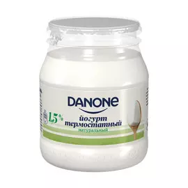 Йогурт Danone термостатный густой 1,5% 250 г