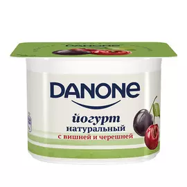 Йогурт Danone Вишня-Черешня 2,8% 260 г