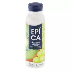 Йогурт Epica Киви, виноград 2,5% 290 г
