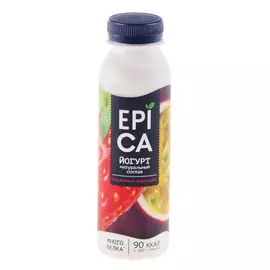 Йогурт Epica Клубника, маракуйя 2,5% 290 г