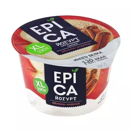 Йогурт Epica с яблоком и корицей 4,8% 190 г