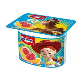 Йогурт Растишка Малина, банан 3% 110 г