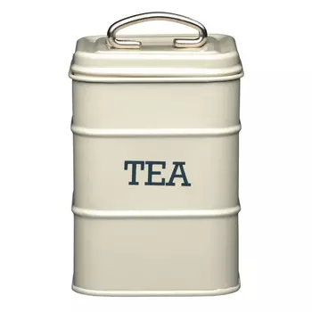 Ёмкость для чая Kitchen Craft Living Nostalgia creamy 17х11 см