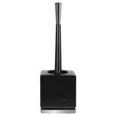 Ёрш с подставкой Spirella Roma черный серебро