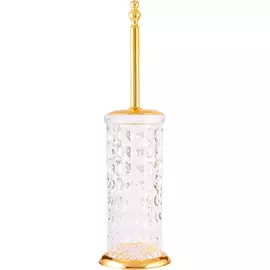 Ёршик Boheme Imperiale золотой с хрусталём 11х11х39,5+ см