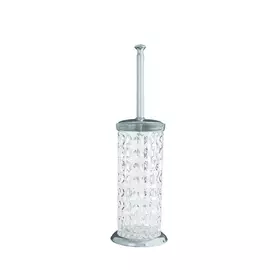 Ёршик Boheme Puro серебряный с хрусталём 11х11х38,5 см