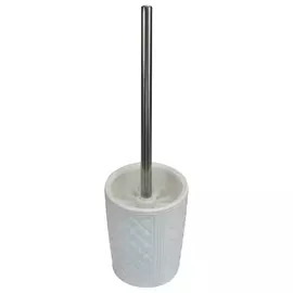 Ёршик для туалета Vanstore Blanca белый 11х11х13 см