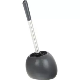 Ёршик для туалета Wenko sanitary Polaris чёрный (24015100)