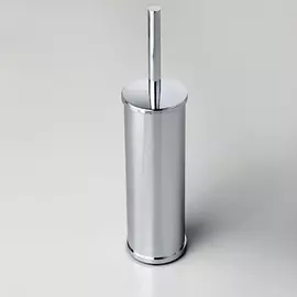 Ёршик для унитаза Primanova Eco серебряный 8х26 см (D-20800)