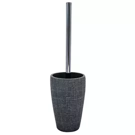 Ёршик для унитаза Ridder Tessuto тёмно-серый 10,7х37 см