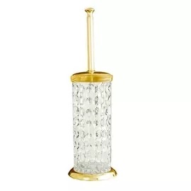 Ёршик с хрустальной колбой Boheme Chiaro золотой 11х11х38,5 см