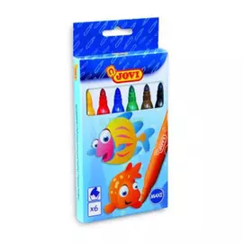 Jovi Набор фломастеров Maxi 6цв. картонная упаковка с европодвесом 1706L (1706L)