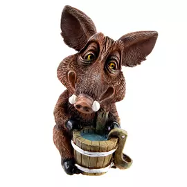 Кабан с кадкой ТПК Полиформ 16х28х23 см