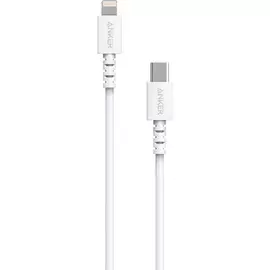 Кабель Anker PowerLine Select USB-C Lightning 3ft A8612 белый
