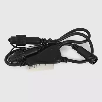 Кабель Reason черный для соединения гирлянд 0,2+0,2+0,2 м