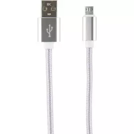 Кабель Red Line USB-microUSB 2 м Серебристый