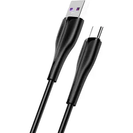 Кабель USAMS U38 USB - Type-C 1 м черный SJ376USB01