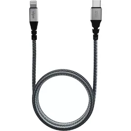 Кабель Vipe VPCBLMFICLIGHNLNGR USB Type-C - Lightning серый