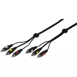 Кабель Vivanco 47029 (3RCA-3RCA) 2 м