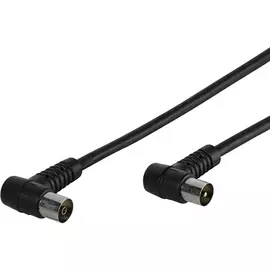 Кабель Vivanco TV штекер-TV гнездо угловой 1,5 м 48038