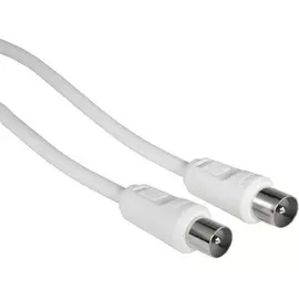 Кабель Vivanco TV штекер-TV штекер 1,5 м 50 дБ 43062 белый