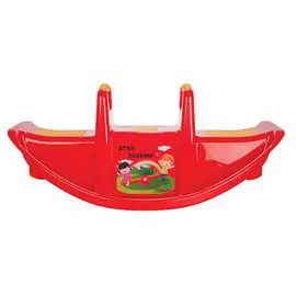 Качель парная Pilsan star seesaw, (красный)