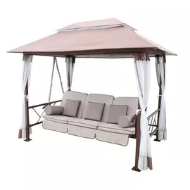 Качели-шатер Zalger garden Азуми 290х200х250 см (КС-2019/14)