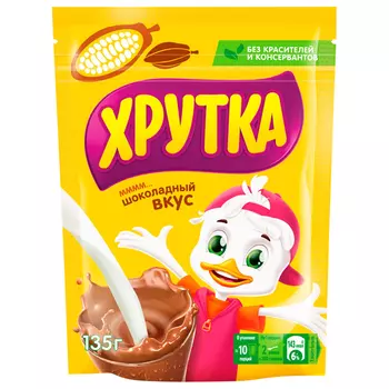 Какао-напиток Хрутка быстрорастворимый, 135 г