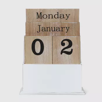 Календарь декоративный Dekor pap 19х6,5х25 см