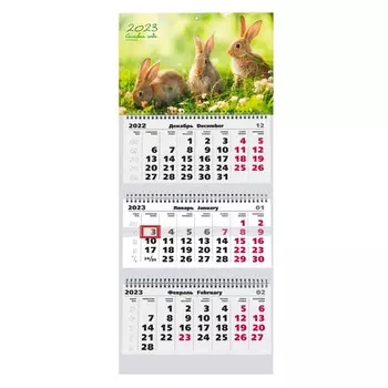 Календарь Канц-Эксмо Символ Года 1 Трехблочный 2023 год