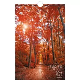 Календарь одноблочный средний Природа (дизайн 1) на 2021 год