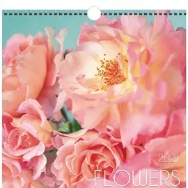 Календарь перекидной Цветы (дизайн 1) на 2021 год