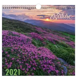 Календарь перекидной Природа (дизайн 1) на 2021 год