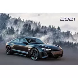 Календарь трехблочный Авто на 2021 год
