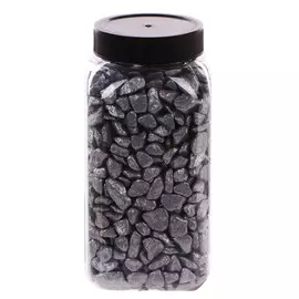 Камни декор 1кг/бут серебро Edelman