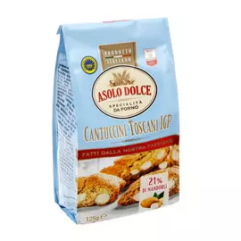 Кантучини миндальное Asolo Dolce Cantuccini Toscani IGP 125 г