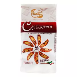 Кантучини Piselli с шоколадной крошкой 200 г